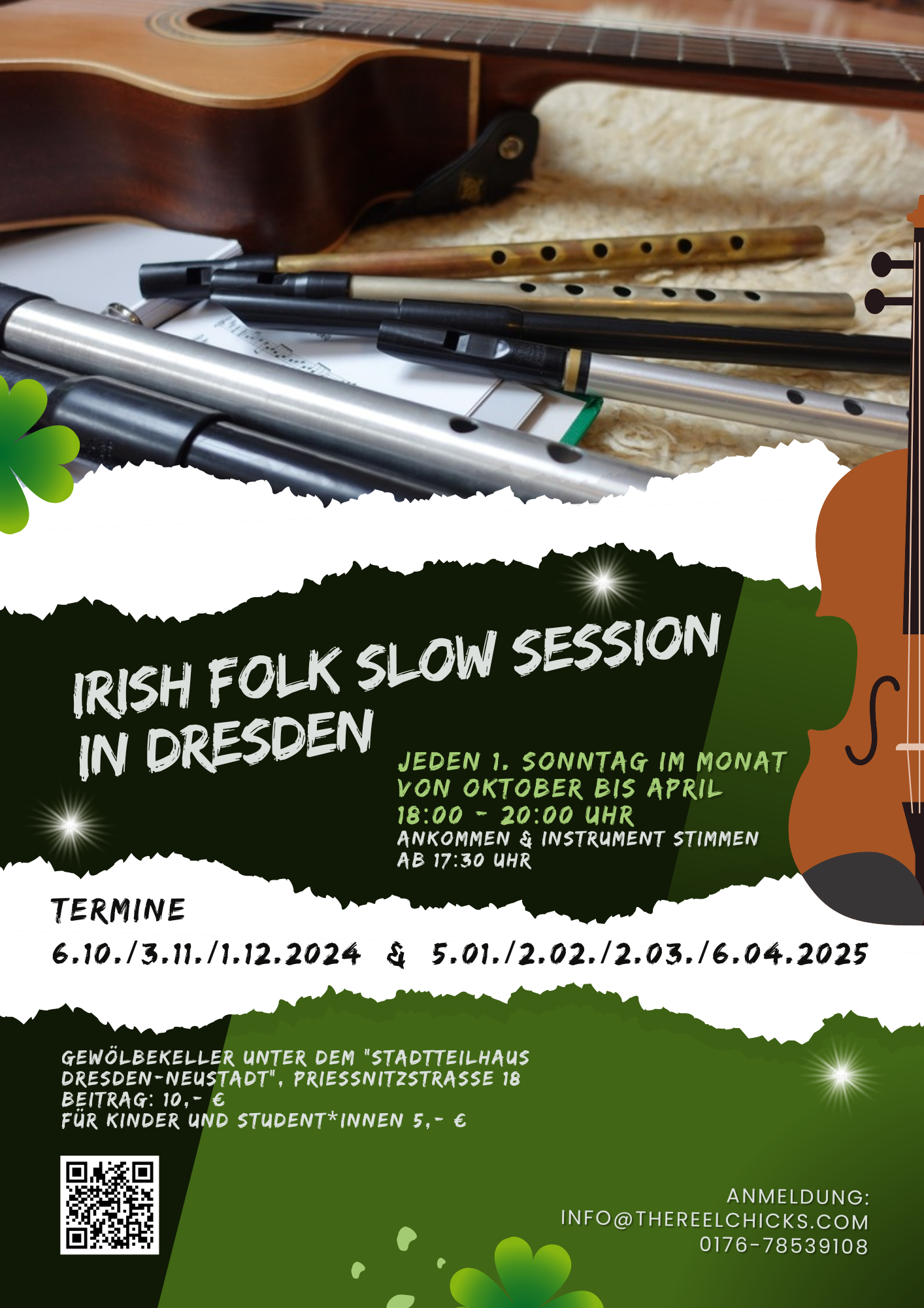 Irish Folk Slow Session in Dresden